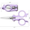 imageFiskars Explore Folding Scissor Designer Collection Ultra Lilac Travel Friendly