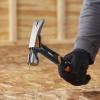 imageFiskars IsoCore 22 oz MilledFace Framing Claw Hammer with Shock Reduction 16 inGeneral Hammer 20 oz 135 in