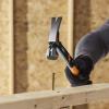 imageFiskars IsoCore 22 oz MilledFace Framing Claw Hammer with Shock Reduction 16 inMilled Face Framing 28 oz