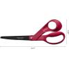 imageFiskars Nonstick Explore Collection Scissors Wild Cherry 8 in