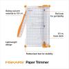 imageFiskars Precision Paper Trimmer  Easy Safe and Accurate for Crafts Gifts Cards and More  Always Cuts Straight