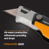 imageFiskars Pro Folding Utility Knife CarbonMax Blade with Safe Blade Lock and Pocket Clip Compact DualLock AllMetal Design Everyday Carry