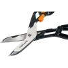 imageFiskars Pro PowerArc Shop Shears Heavy Duty Stainless Steel Scissor Industrial Grade Tool for Building and Construction 10 in OrangeBlackEasy Action Snips 13 in
