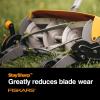 imageFiskars Push Mower  18quot Cut Width Manual Reel Mower with No Motor  Grass Cutter with Steel Blades that Stay Sharp  EcoFriendly Lawn CareMower 18