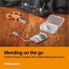 imageFiskars Sewing Kit  27Piece Travel Sewing Set with Case  Craft Supplies  Orange