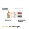 imageFiskars Sewing Kit  27Piece Travel Sewing Set with Case  Craft Supplies  Orange