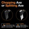 imageFiskars X7 Hatchet Lightweight Wood Splitter for Small to Medium Size Kindling with Proprietary Blade and ShockAbsorbing FiberComp Handle Lawn and Garden Tool 14 inch 15 poundsAxe