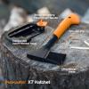 imageFiskars X7 Hatchet Lightweight Wood Splitter for Small to Medium Size Kindling with Proprietary Blade and ShockAbsorbing FiberComp Handle Lawn and Garden Tool 14 inch 15 poundsAxe