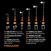 imageFiskars X7 Hatchet Lightweight Wood Splitter for Small to Medium Size Kindling with Proprietary Blade and ShockAbsorbing FiberComp Handle Lawn and Garden Tool 14 inch 15 poundsAxe