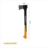 imageFiskars X7 Hatchet Lightweight Wood Splitter for Small to Medium Size Kindling with Proprietary Blade and ShockAbsorbing FiberComp Handle Lawn and Garden Tool 14 inch 15 poundsAxe