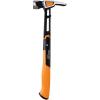 imageFiskars IsoCore 22 oz MilledFace Framing Claw Hammer with Shock Reduction 16 inMilled Face Framing 22 oz