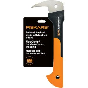 imageFiskars 28quot Hookaroon Saves Your Back  Lift Drag ampamp Load Heavy Rounds of Firewood and Split Wood  Sharp and Lightweight Pick Tool for Logs  Pickaroon Logging Tool  Forestry Tools12 Inch