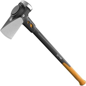 imageFiskars 8 lb Splitting Maul  36quot ShockAbsorbing Comfort Grip Handle  Rust Resistant Forged Steel Blade  Wood Splitter Maul for Hardwood  Split Wood for Campfires  Bushcraft GearPro IsoCore 8lb Maul
