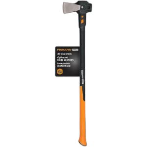 imageFiskars 8 lb Splitting Maul  36quot ShockAbsorbing Comfort Grip Handle  Rust Resistant Forged Steel Blade  Wood Splitter Maul for Hardwood  Split Wood for Campfires  Bushcraft GearPro IsoCore 6 lb Maul