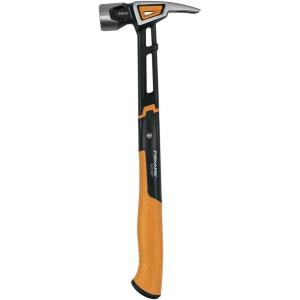 imageFiskars IsoCore 22 oz MilledFace Framing Claw Hammer with Shock Reduction 16 inMilled Face Framing 28 oz