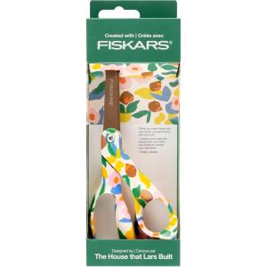 imageFiskars Premier Designer 8quot Scissors Adult Scissors All Purpose with Stainless Steel Blades for Office School Home Arts and Crafts Gifts for Women Sew BoldPlayful Posies