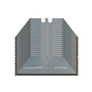 imageFiskars Pro CarbonMax 34quot Utility Knife Blades Replacement Blades made with Carbon Steel 20Pack