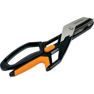 imageFiskars Pro PowerArc Shop Shears Heavy Duty Stainless Steel Scissor Industrial Grade Tool for Building and Construction 10 in OrangeBlackEasy Action Snips 13 in