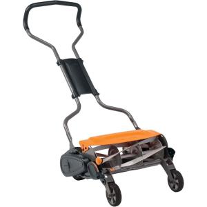 imageFiskars Push Mower  18quot Cut Width Manual Reel Mower with No Motor  Grass Cutter with Steel Blades that Stay Sharp  EcoFriendly Lawn CareMower 18