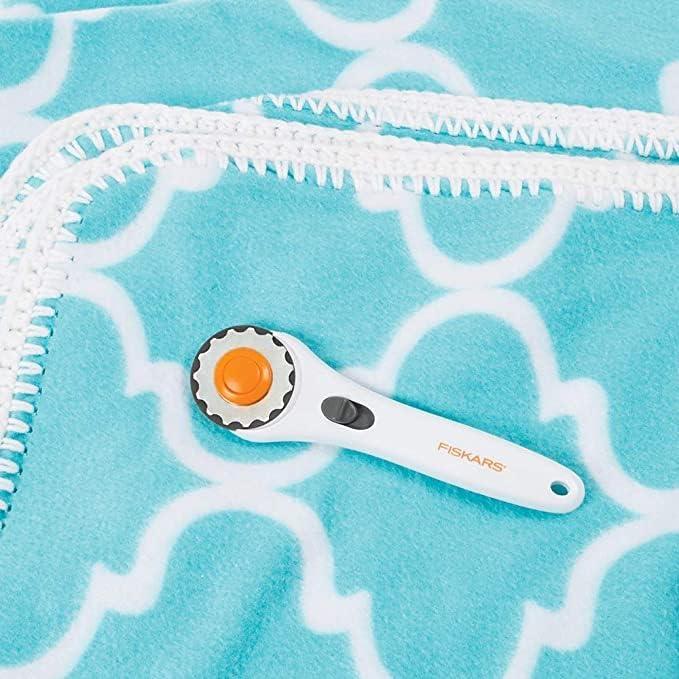 imageFiskars 45mm Rotary Blade 2Pack Replacement Blades for Rotary Cutters Precision Cutting for Quilting and Sewing1 Pack  Premium