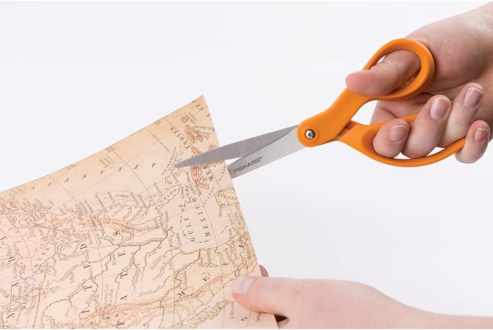 imageFiskars 8 Inch Multi Purpose Scissors