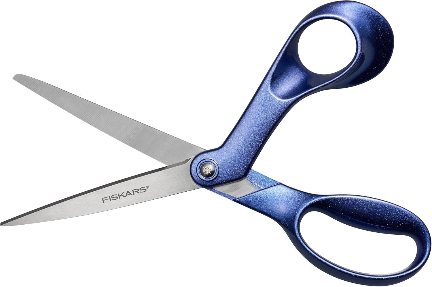 imageFiskars Explore Scissors Design Collection Blue Expanse 8 Inches