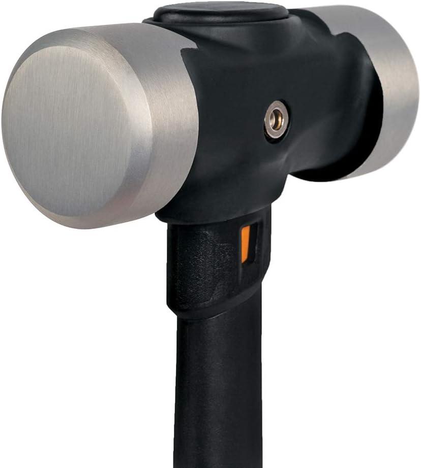 imageFiskars Pro Flat Face Sledge Hammer IsoCore Shock Control System Forged HeatTreated RustResistant Coating 12 lb 36 InchesDouble Flat Face 4 lb