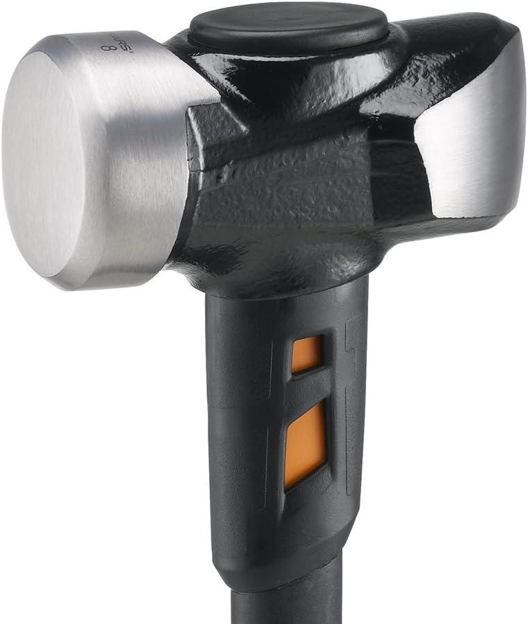 imageFiskars Pro Flat Face Sledge Hammer IsoCore Shock Control System Forged HeatTreated RustResistant Coating 12 lb 36 InchesPro IsoCore Sledge Hammer 8 lb