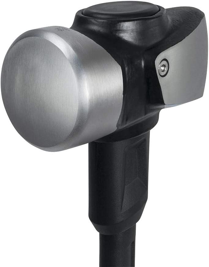 imageFiskars Pro Flat Face Sledge Hammer IsoCore Shock Control System Forged HeatTreated RustResistant Coating 12 lb 36 InchesSledge Hammer 16 lb
