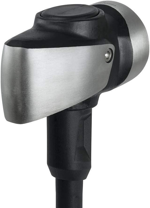 imageFiskars Pro Flat Face Sledge Hammer IsoCore Shock Control System Forged HeatTreated RustResistant Coating 12 lb 36 InchesSledge Hammer 16 lb