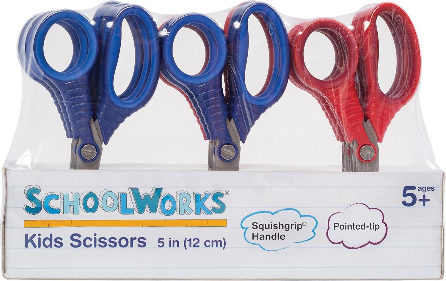 imageFiskars SchoolWorks Scissors Blunt 12 per SetPointed Pack of 72