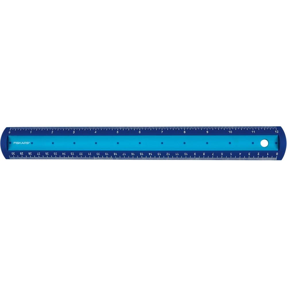 imageFiskars Kids 12quot Softgrip Ruler Color May Vary Back To School Supplies