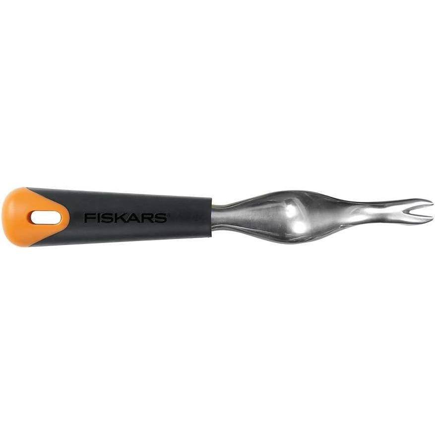 imageFiskars Steel Garden Knife MultiPurpose Weed Puller Gardening Tool for Planting Weeding Digging and Cultivating with Hanging HoleWeeder