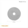 imageFiskars 45mm Rotary Blade 2Pack Replacement Blades for Rotary Cutters Precision Cutting for Quilting and Sewing1 Pack  Standard