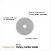 imageFiskars 45mm Rotary Blade 2Pack Replacement Blades for Rotary Cutters Precision Cutting for Quilting and Sewing2 Pack  Titanium