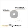 imageFiskars 45mm Rotary Blade 2Pack Replacement Blades for Rotary Cutters Precision Cutting for Quilting and Sewing5 Pack  Standard