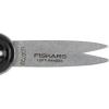 imageFiskars 5quot LeftHanded PointedTip Scissors for Kids Ages 47 Scissors for School or Crafting Back to School Supplies BlackBlack
