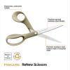 imageFiskars 8quot Recycled Fabric Scissors  Sustainable and Sharp Craft Scissors for Sewing  Craft and Fabric Cutting  Beige8 Inch
