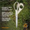 imageFiskars 8quot Recycled Fabric Scissors  Sustainable and Sharp Craft Scissors for Sewing  Craft and Fabric Cutting  Beige8 Inch