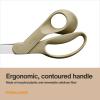 imageFiskars 8quot Recycled Fabric Scissors  Sustainable and Sharp Craft Scissors for Sewing  Craft and Fabric Cutting  Beige9 Inch