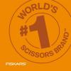 imageFiskars Amplify RazorEdge Fabric Shears Stainless Steel Blades For Thick Fabrics SoftGrip Handle 8inAmplify 10