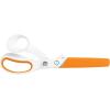 imageFiskars Amplify RazorEdge Fabric Shears Stainless Steel Blades For Thick Fabrics SoftGrip Handle 8inMixed Media 8
