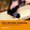imageFiskars Axe and Knife Blade Sharpener  Outdoor and Backyard Tools  Black1