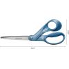 imageFiskars Explore Scissors Design Collection Glitter Digital Cloud 8 Inches