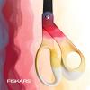 imageFiskars Explore Scissors NonStick Blades Design Collection Daybreak 8 Inches