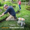 imageFiskars Garden Tool Bucket Caddy 5 Gal Bucket and Tools Not Included