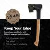 imageFiskars Norden N12 Splitting Axe with Recycled Leather Sheath 19 in