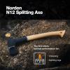 imageFiskars Norden N12 Splitting Axe with Recycled Leather Sheath 19 in