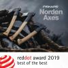 imageFiskars Norden N12 Splitting Axe with Recycled Leather Sheath 19 in