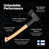 imageFiskars Norden N12 Splitting Axe with Recycled Leather Sheath 19 in